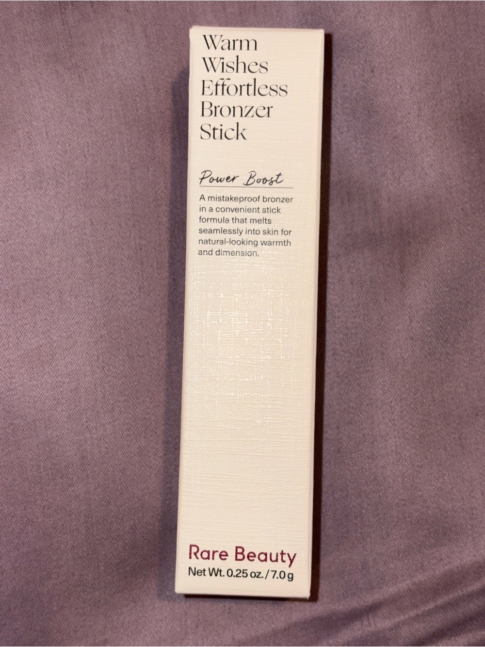 Rare Beauty Warm Wishes Stick Bronzer - Cream & Pink Accents NEW